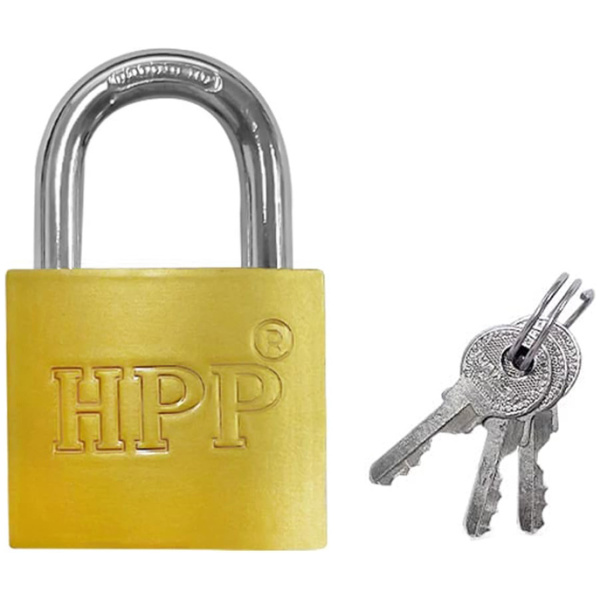 HPP λουκέτο πέταλο με κλειδί CTL-0041, 38mm, μεταλλικό