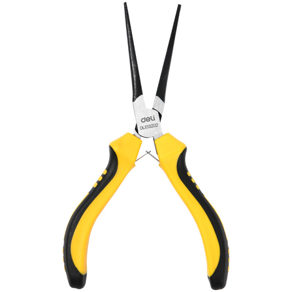 DELI μυτοτσίμπιδο ίσιο DL103202 με αντιολισθητικές λαβές, 150mm