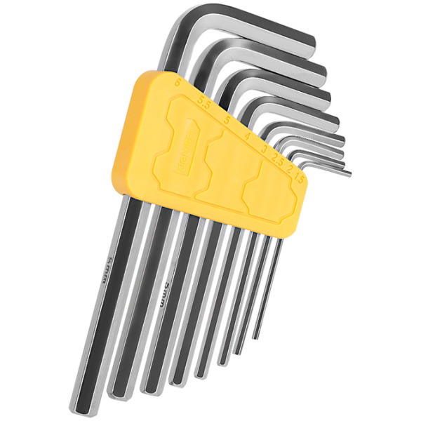 DELI σετ κλειδιά Allen DL230008 σε σχήμα L, 1.5-6mm, 8τμχ