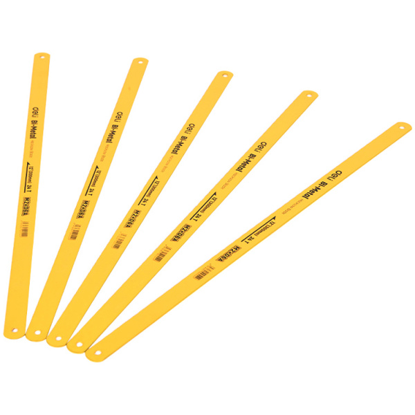 DELI σετ λάμες πριονιού σιδήρου/ξύλου DL353805A, 300mm, 18 TPI, 5τμχ