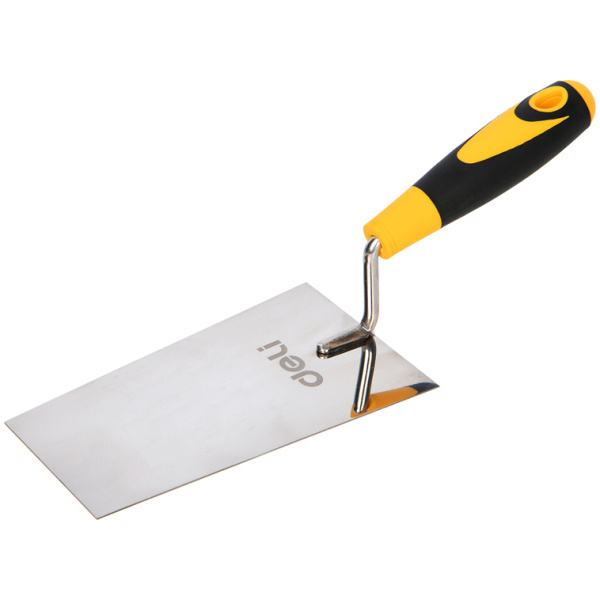 DELI μυστρί DL509330 με αντιολισθητική λαβή, ανοξείδωτο ατσάλι, 180mm