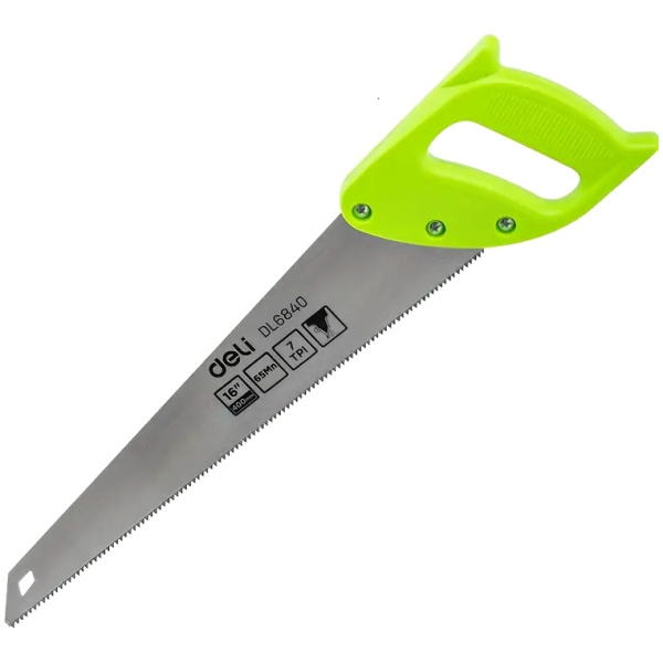 DELI πριόνι ξύλου DL6840, 400mm, 7 TPI