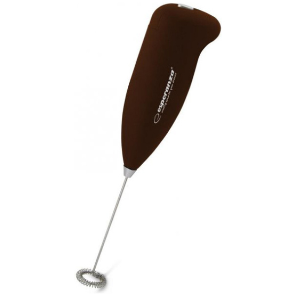 ESPERANZA μίξερ χειρός παραγωγής αφρόγαλου EKF001N, καφέ