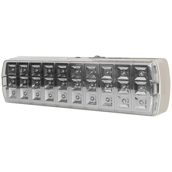 POWERTECH LED φωτιστικό εκτάκτου ανάγκης EMEL-0001, 1800mah, λευκό