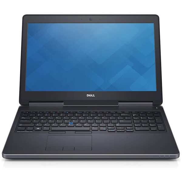 DELL Laptop Precision 7530, Factory Refurbished Grade A, i7-8750H, 16/512GB SSD, 15.6", Cam, Quadro P1000, Windows 10 Pro