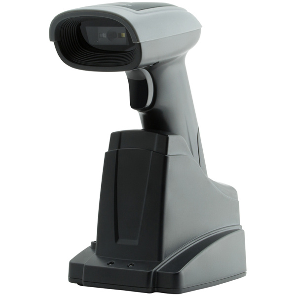 GTCODESTAR barcode scanner GT-1901C με βάση, 1D & 2D, ενσύρματο & ασύρματο, Bluetooth, 2000mAh, μαύρο