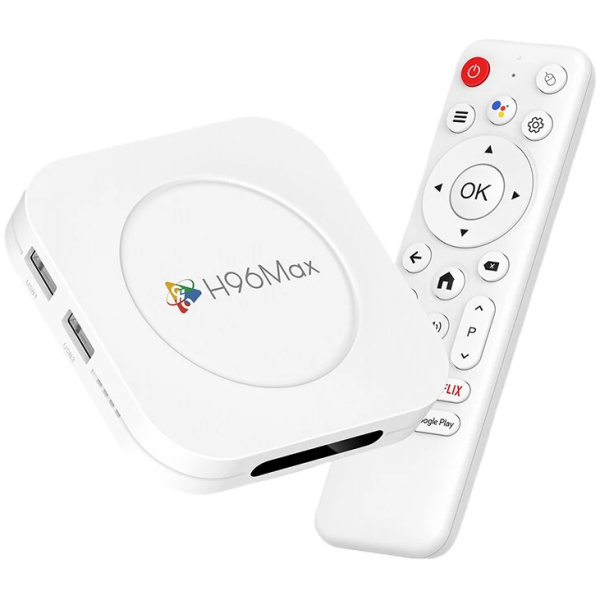 H96 MAX TV Box M1 Plus, 8K, 2/16GB, WiFi 6, Bluetooth, Android 14