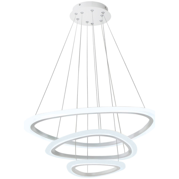 POWERTECH LED φωτιστικό οροφής HLL-0087, 44W, 4000K, λευκό