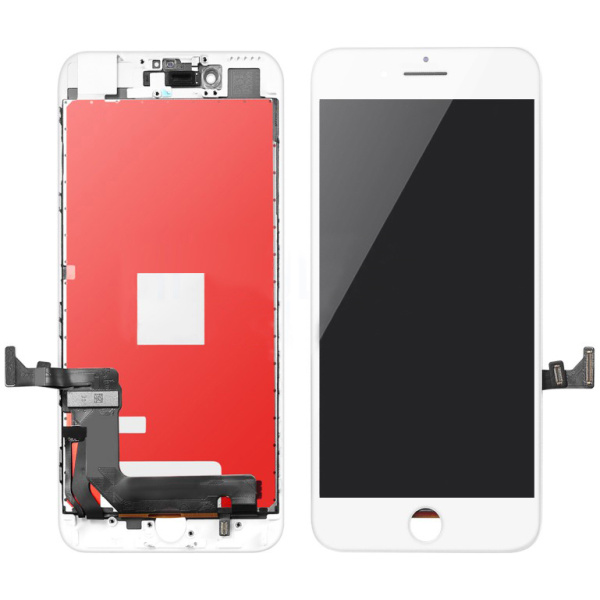 TW INCELL LCD ILCD-012 για iPhone 8/SE 2020, camera-sensor ring, λευκή