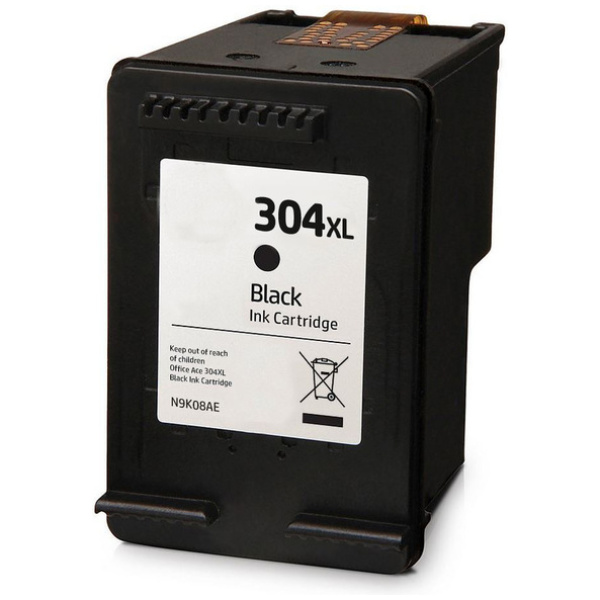 Συμβατό Inkjet για HP 304 XL, 14ml, μαύρο