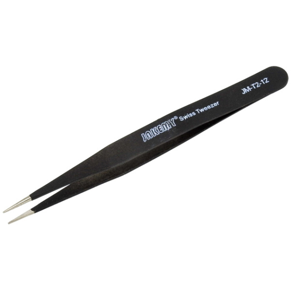 JAKEMY τσιμπίδα JM-T2-12, ανοξείδωτη, SUS304, 123mm, ίσια