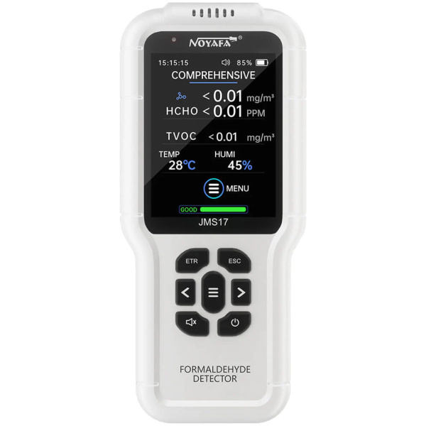 NOYAFA ψηφιακός μετρητής περιβάλλοντος JMS17, 4 σε 1, επαναφορτιζόμενος