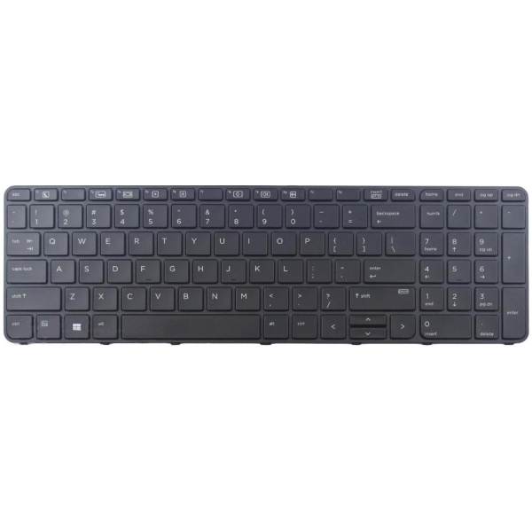 Πληκτρολόγιο για HP ProBook 450 G4 455 G4 470, US, μαύρο