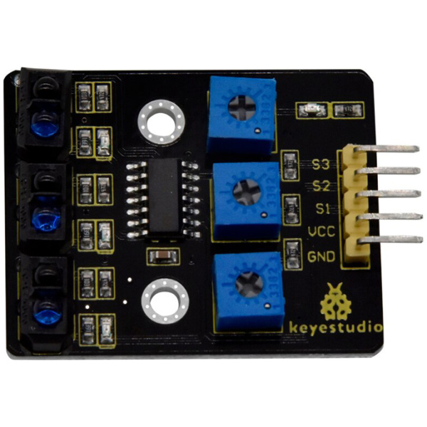 KEYESTUDIO 3-channel infrared line tracking sensor KS0453