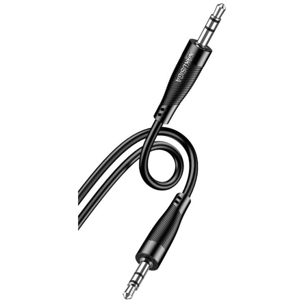 KAKUSIGA καλώδιο ήχου 3.5mm KSC-893, AUX, 1m, μαύρο