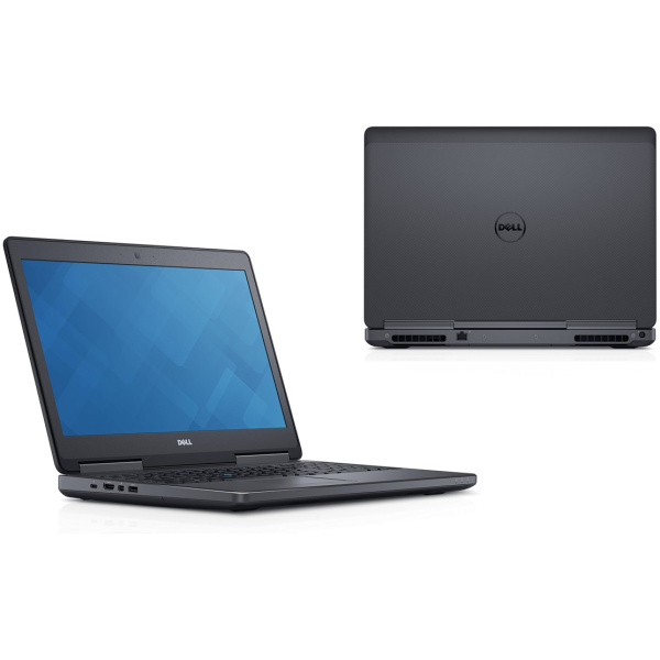 DELL Laptop Precision 7510, Refurbished Grade B, E3-1505M, 16/512GB NVME & 1TB HDD, 15.6", Cam, HD Graphics P530/NVIDIA QUADRO M1000M, FreeDOS