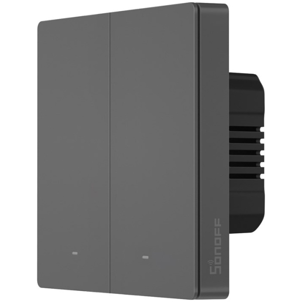 SONOFF smart διακόπτης M5-2C-86, διπλός, WiFi, γκρι
