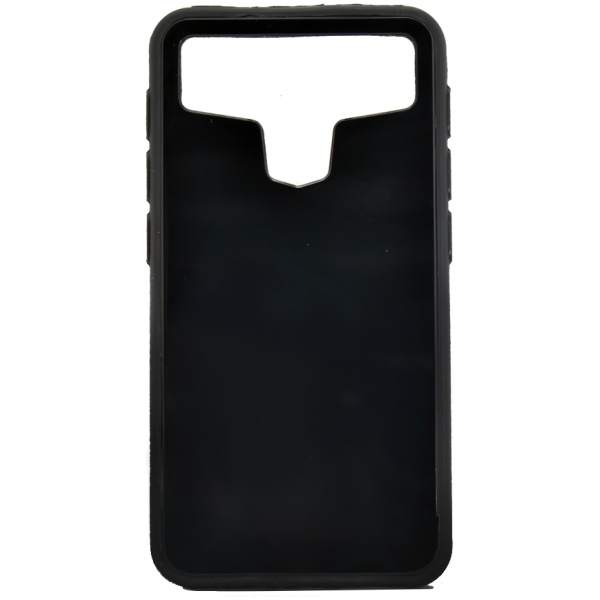 POWERTECH universal θήκη Glass TPU για smartphone έως 8 x 15.5cm, μαύρη