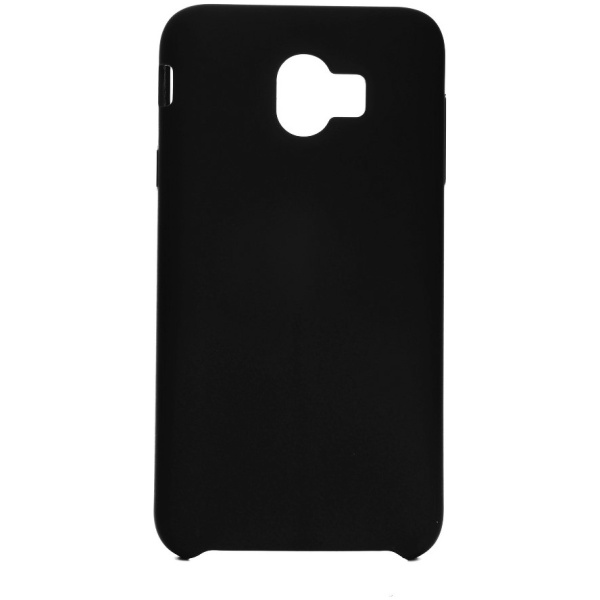 POWERTECH Θήκη Silicon Velvet για Samsung Galaxy J4 2018, μαύρη