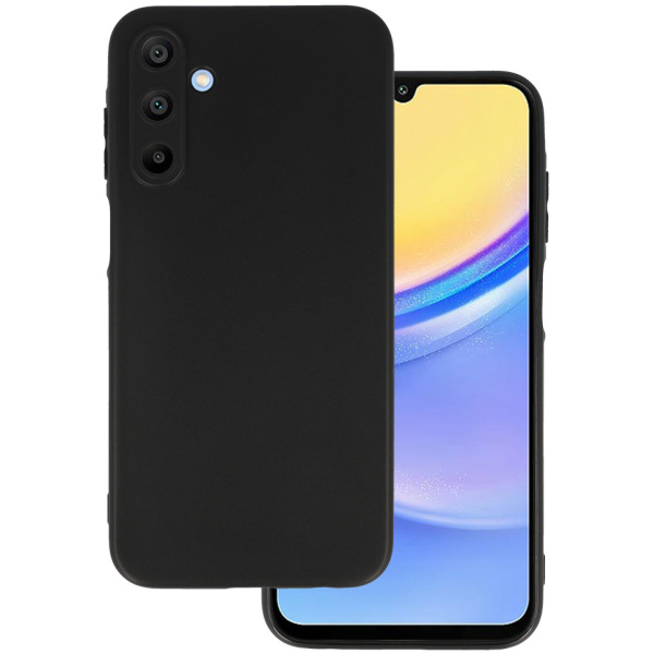 POWERTECH θήκη MATT MOB-1971 για Samsung Galaxy A15 4G/5G, μαύρη