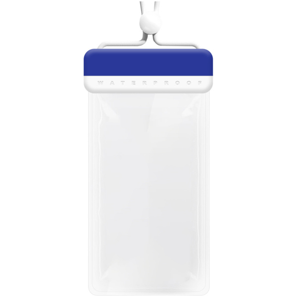 POWERTECH αδιάβροχη θήκη smartphone MOB-2013, IPX8, μπλε-λευκή