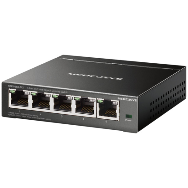 MERCUSYS desktop switch MS105GS-M2, 5x 2.5Gbps θύρες, UN/1.0