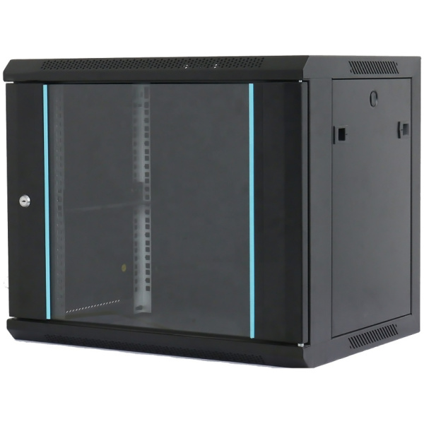 POWERTECH επιτοίχια καμπίνα rack 19" NETW-0001, 600 x 450 x 500mm, 9U