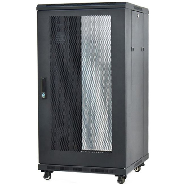 POWERTECH επιδαπέδια καμπίνα rack 19" NETW-0002, 600 x 800 x 1166mm, 22U