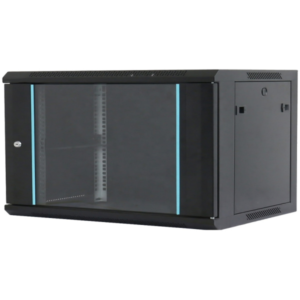 POWERTECH επιτοίχια καμπίνα rack 19" NETW-0036, 600 x 450 x 370mm, 6U