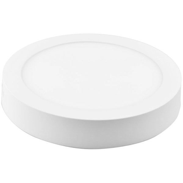 POWERTECH LED panel PAN-0002, 18W, Φ 22.5cm, 4000K, 1820lm, λευκό