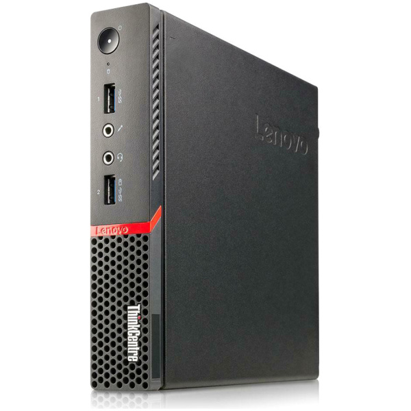 LENOVO PC ThinkCentre M900 Micro, Refurbished Grade A Repainted, i5-6500T, 8/256GB SSD, FreeDOS