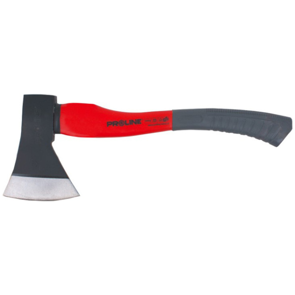 PROLINE τσεκούρι 12810 με αντιολισθητική λαβή, DIN 7287, 1000gr