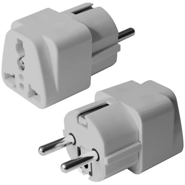 POWERTECH αντάπτορας ρεύματος PT-1001, German type/universal, 16A, 7τμχ