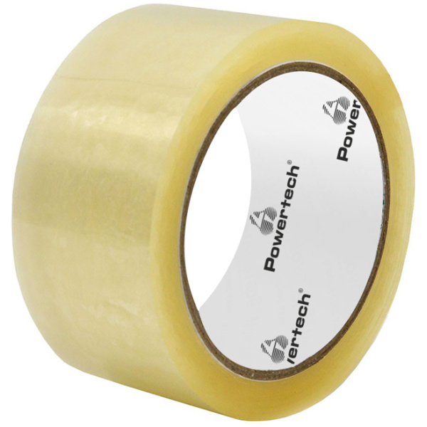 POWERTECH αυτοκόλλητη ταινία PT-1029, διάφανη, 48mm, 60m, 6τμχ