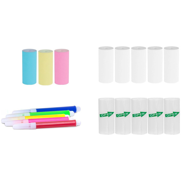 POWERTECH σετ ανταλλακτικών χαρτιών εκτύπωσης PT-1421 για θερμικό εκτυπωτή PT-1420, 13τμχ