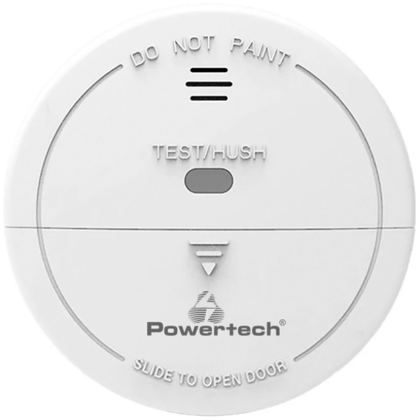 POWERTECH ασύρματος ανιχνευτής καπνού PT-1464 για συναγερμούς, Wi-Fi, TUYA