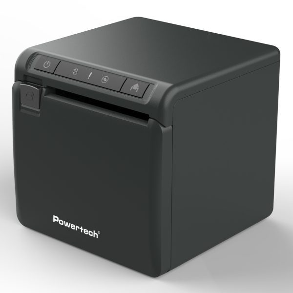 POWERTECH θερμικός εκτυπωτής αποδείξεων PT-1507, USB/Ethernet/Serial, auto cutter, μαύρος