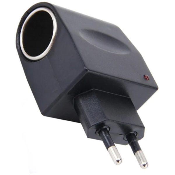 Αντάπτορας φόρτισης PT-807, από UK/EU πρίζα σε αυτοκινήτου