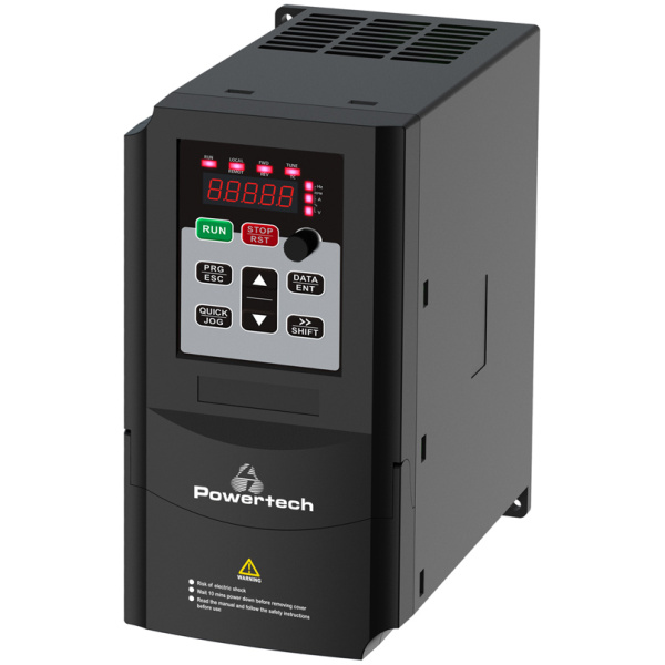 POWERTECH VFD ρυθμιστής στροφών PT-A37G-T43P3P, 3.7KW, 3Ph