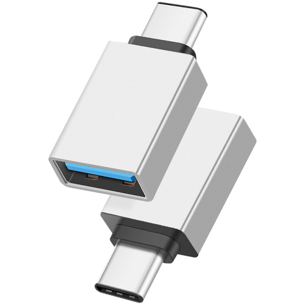 POWERTECH αντάπτορας USB-C σε USB 3.0 PTH-062, 5Gbps, ασημί