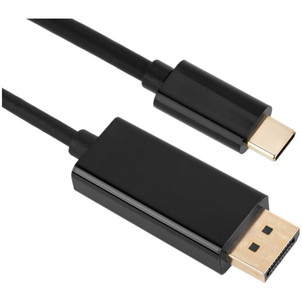 POWERTECH καλώδιο USB-C σε DisplayPort PTH-071, 4K/60Hz, 2m, μαύρο