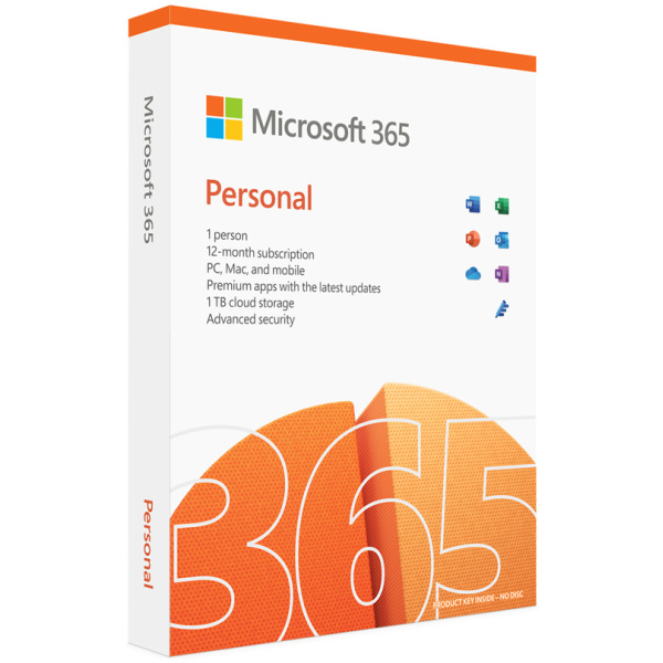 MICROSOFT Office 365 Personal QQ2-01897, English, medialess P10, 1 έτος
