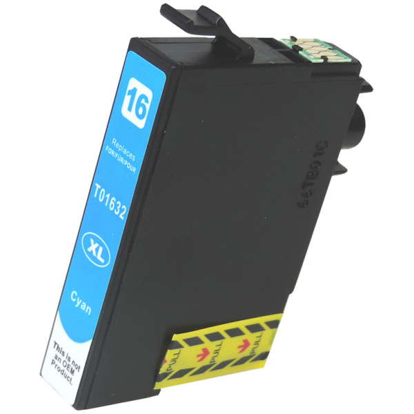 Συμβατό Inkjet για Epson, T1632, 11.6ml, κυανό