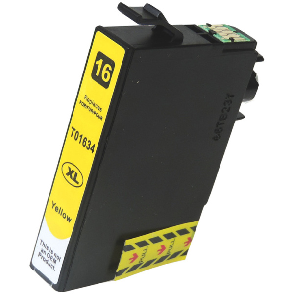 Συμβατό Inkjet για Epson, T1634, 11.6ml, κίτρινο