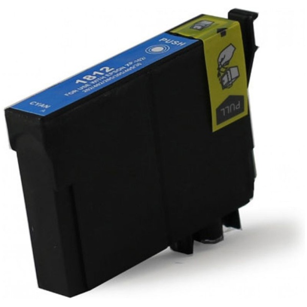 Συμβατό InkJet για EPSON No 1812XL, 13ml, κυανό