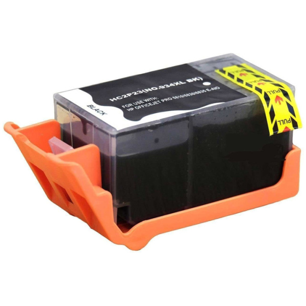 Συμβατό Inkjet για HP, 934 XL, 56.6ml, μαύρο