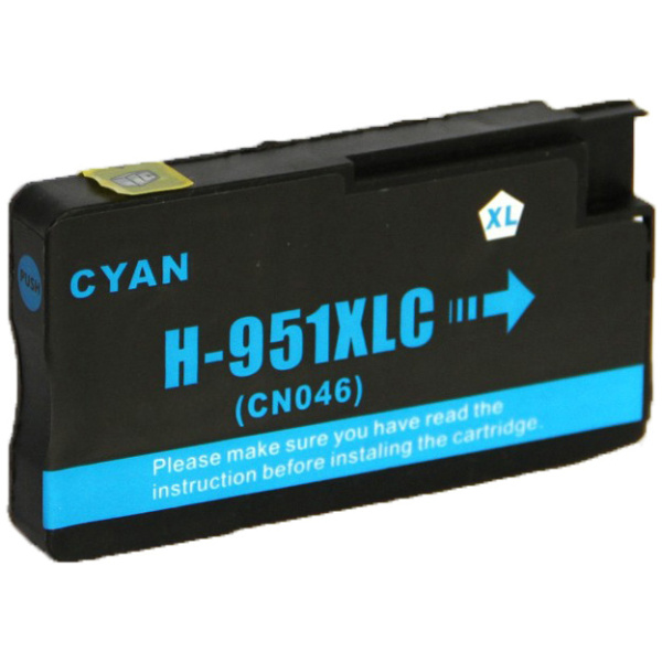 Συμβατό Inkjet για HP, 951 XL, 26ml, κυανό