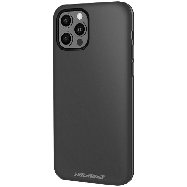 ROCKROSE θήκη Pebble για iPhone 12 mini, μαύρη