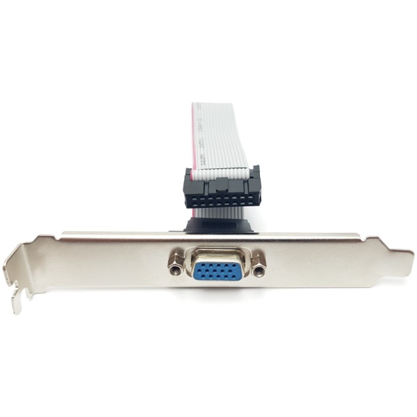 POWERTECH αντάπτορας DB15 αρσενικό σε 16PIN flat καλώδιο SLOT-002