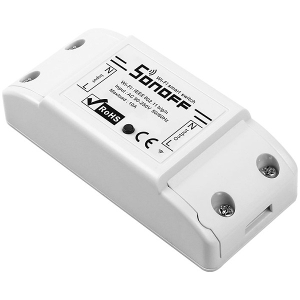 SONOFF Smart Διακόπτης BASICR2, Wifi, 10A, λευκός